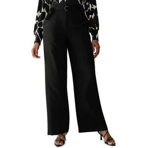 NWT SANCTUARY Black Pleated High Waist Trouser Pants 31